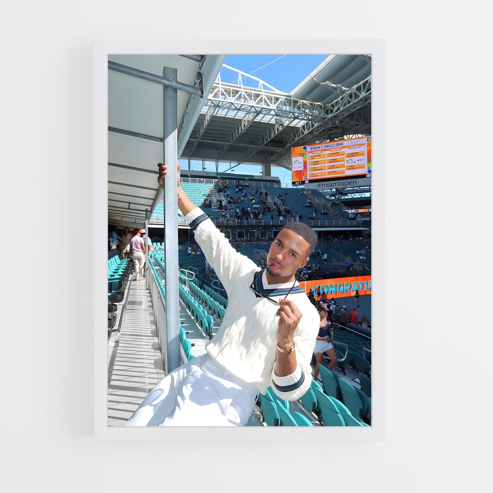 Poster Tennis à Miami (vue 3)